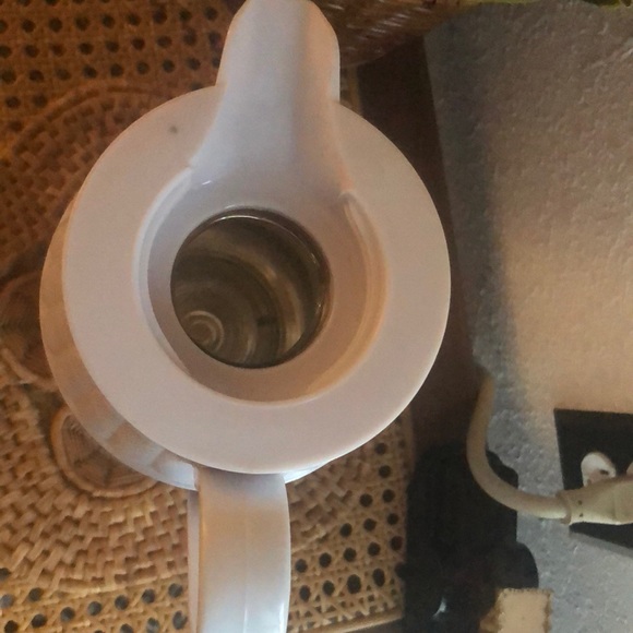 Vintage Interpur Calla Lily Floral Insulated Thermos Pitcher/Carafe - Picture 9 of 16